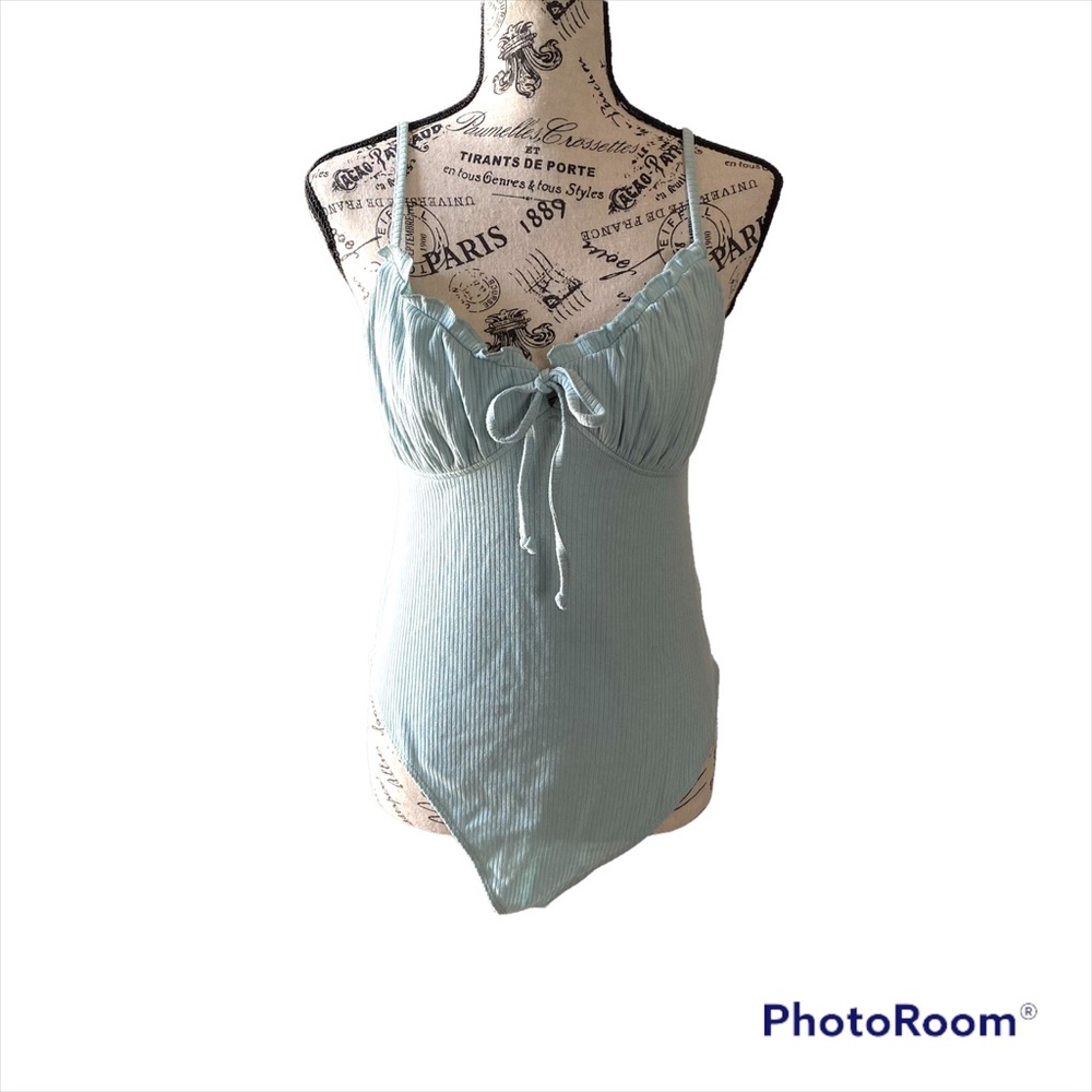 Wild Fable Womens Light Teal BodySuit